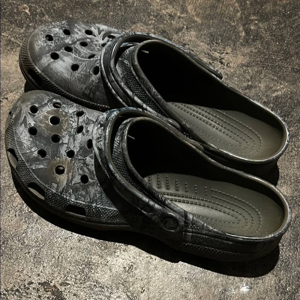 Camouflage Crocs